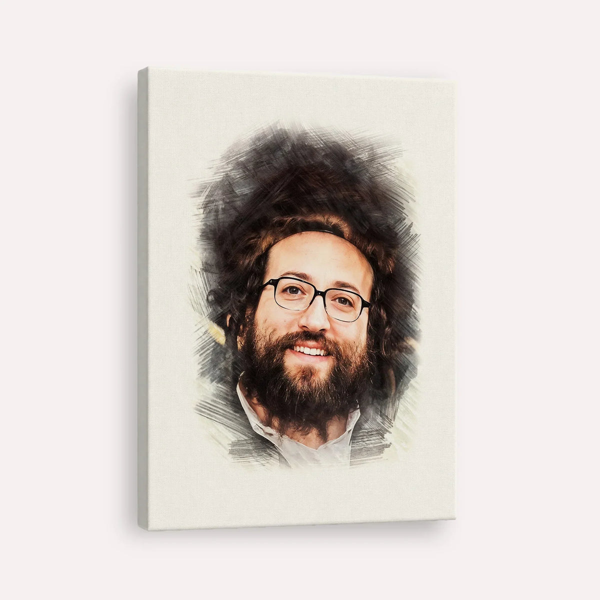 Rabbi Yoel Roth – Canvas Vertical | Jewish Wall Art, Gedolim Pictures