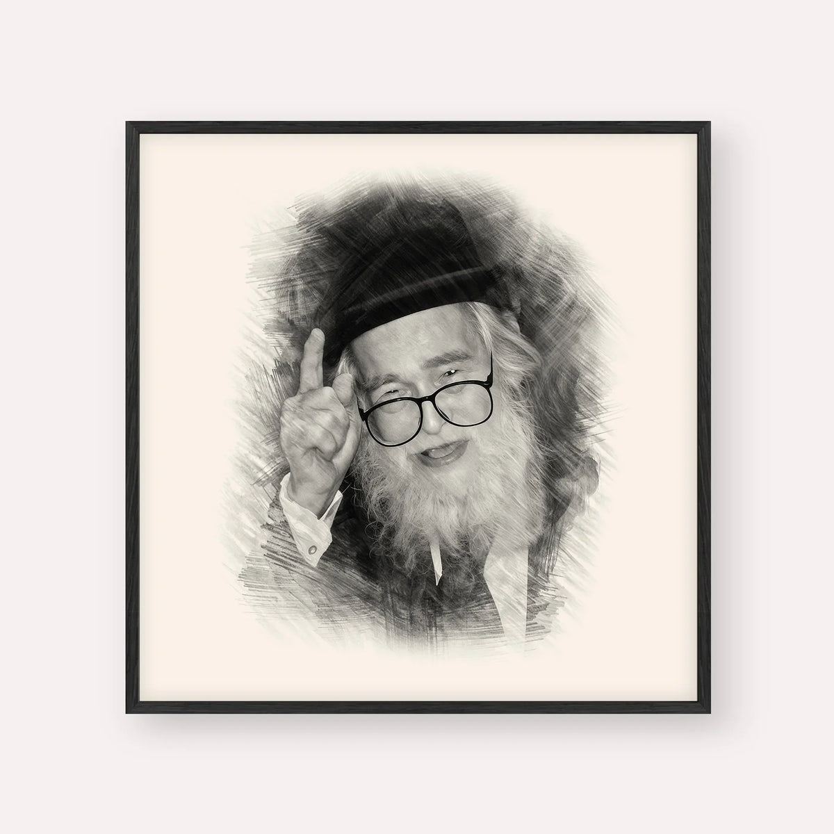 Rav Elazar Shach – Black & White