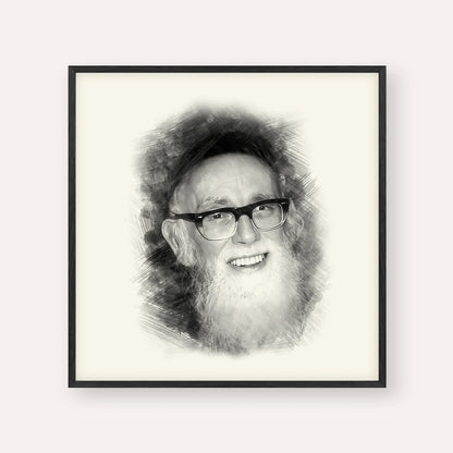 Rav Shlomo Zalman Auberach – Black & White