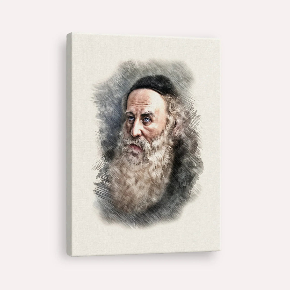 Rav Shneur Zalman (Baal HaTanya) – Canvas Vertical | Jewish Wall Art, Gedolim Pictures