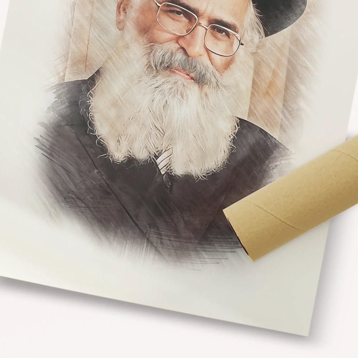 Rav Yoram Abergel – Fine Art Print | Jewish Wall Art, Gedolim Pictures