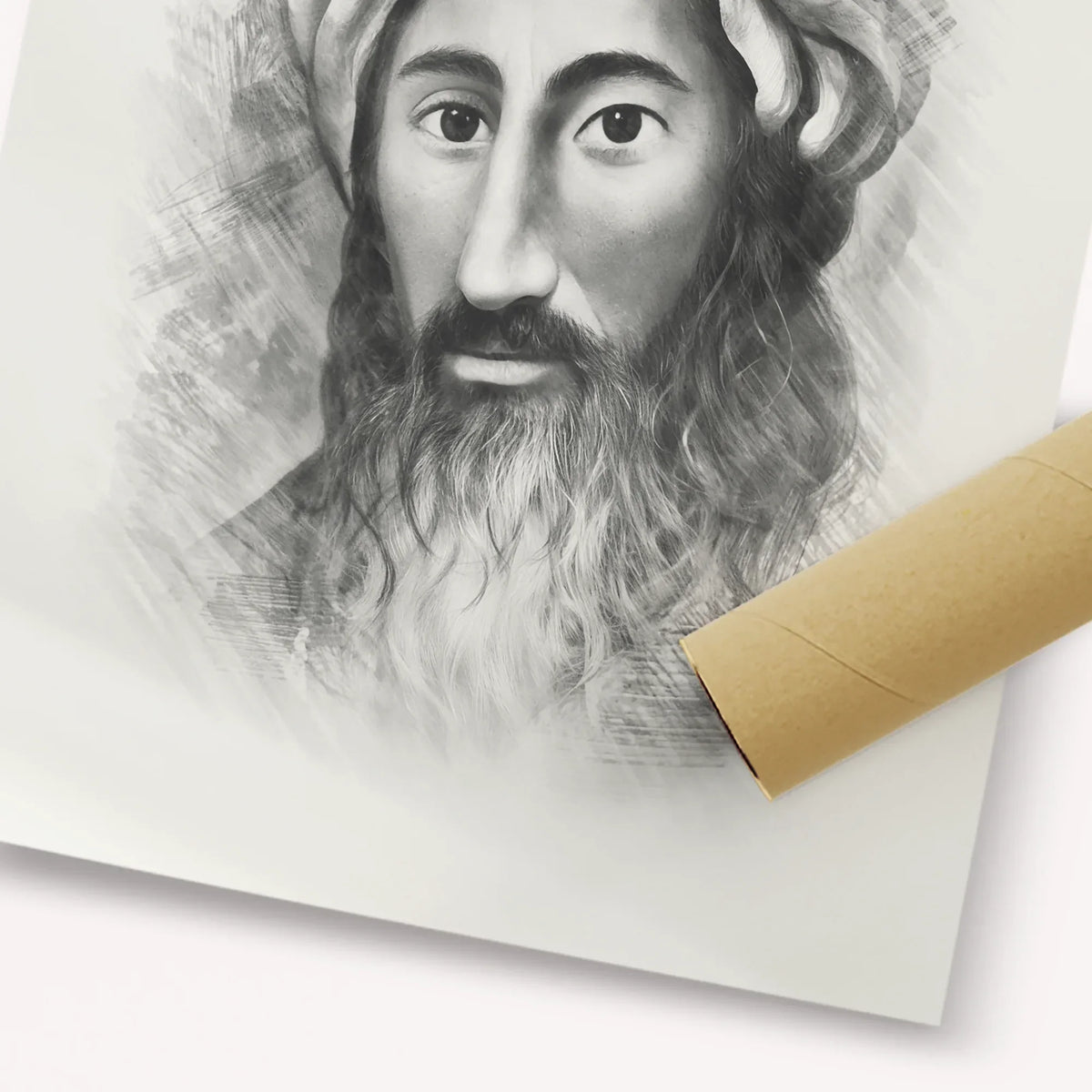 The Chida – Black & White – Fine Art Print | Jewish Wall Art, Gedolim Pictures