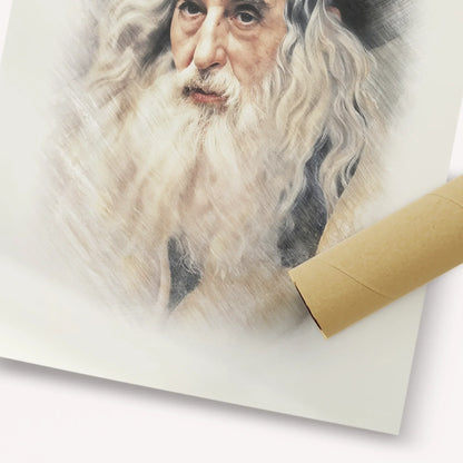 The Ribnitzer – Fine Art Print | Jewish Wall Art, Gedolim Pictures
