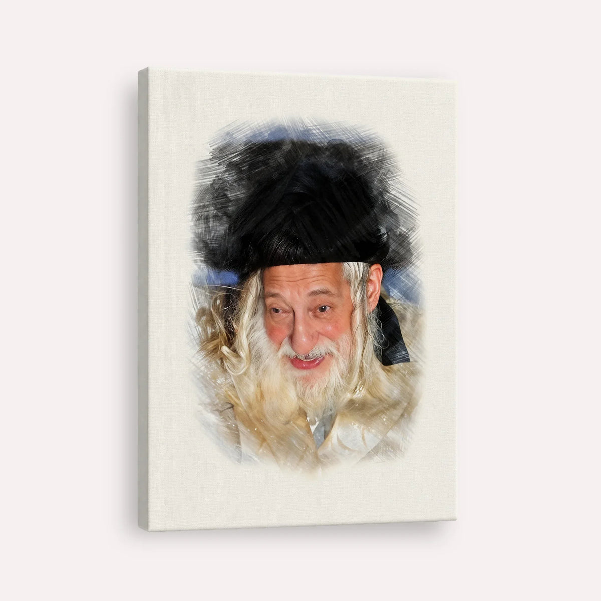 The Skulener Rebbe - Rabbi Yisroel Avrohom Portugal – Canvas Vertical | Jewish Wall Art, Gedolim Pictures