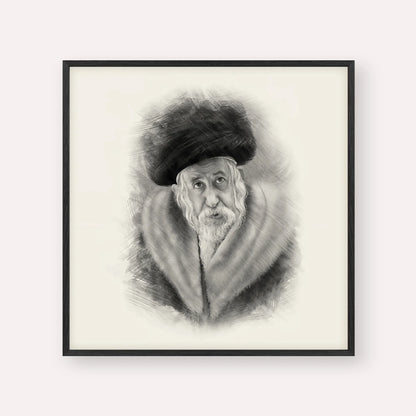 The Tosher Rebbe – Black & White