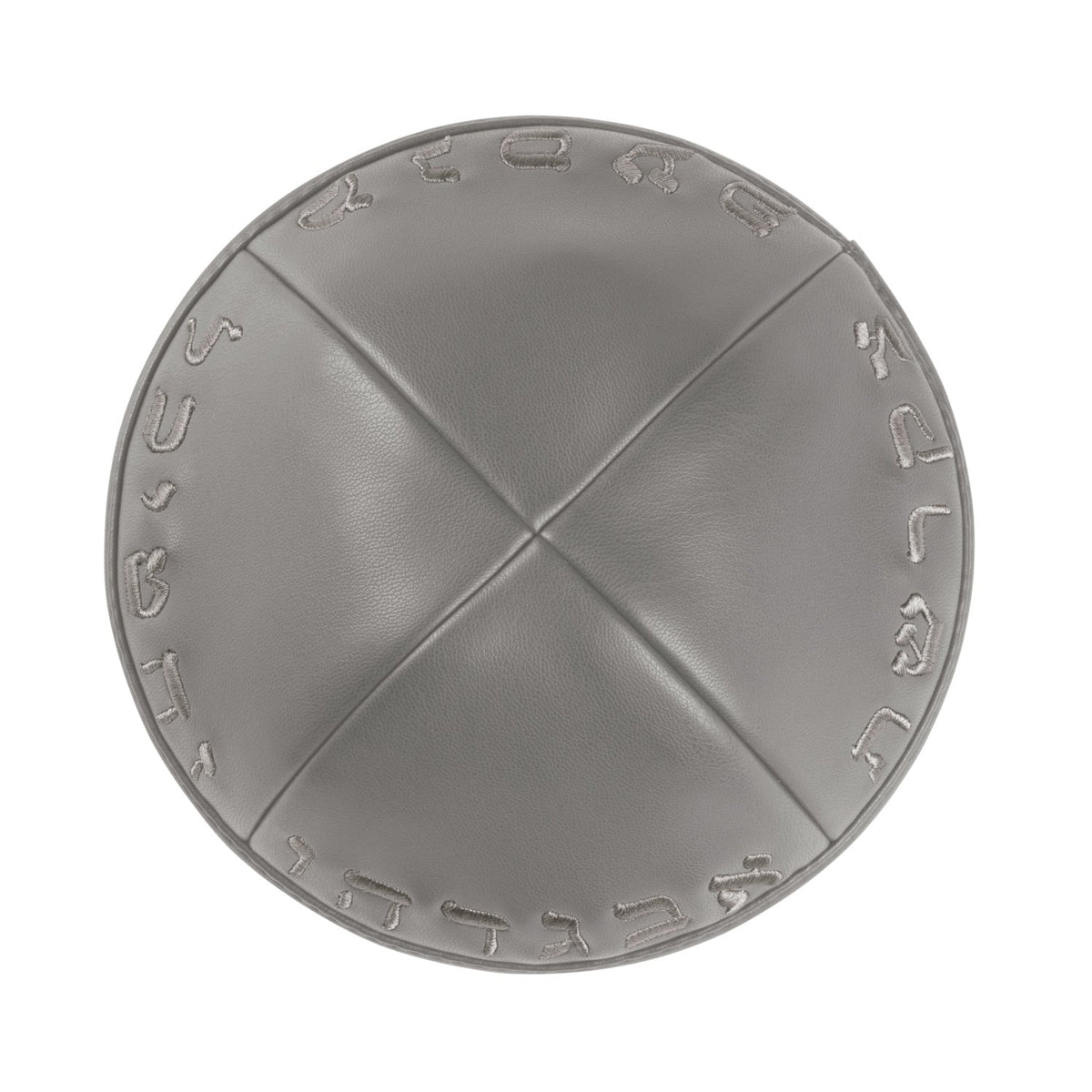 iKippah Leather W/ Aleph Bais