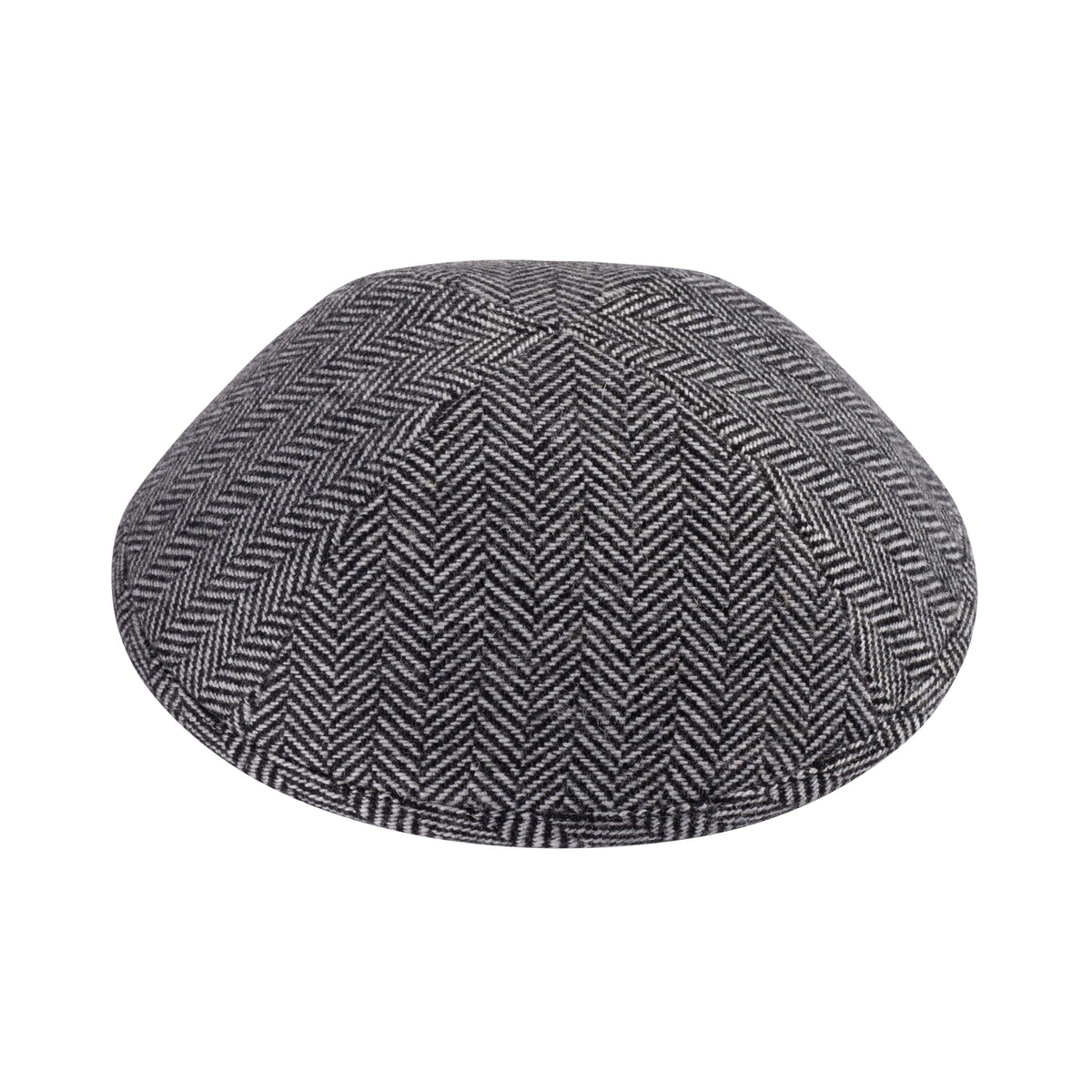 iKippah Gray Herringbone