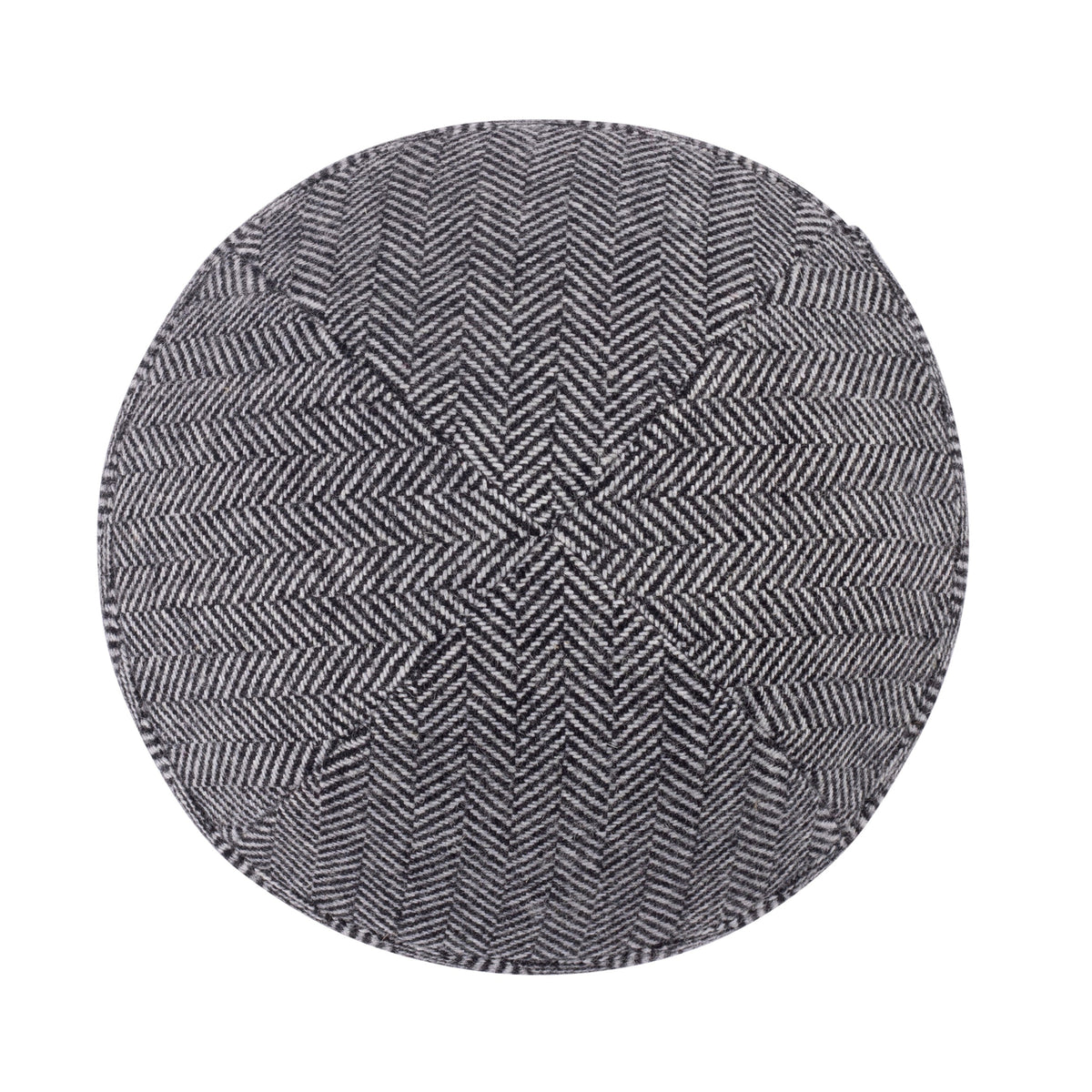iKippah Gray Herringbone