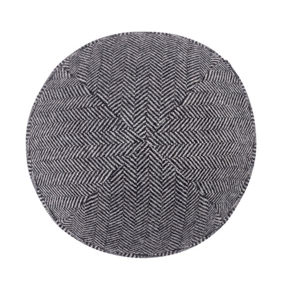 iKippah Gray Herringbone