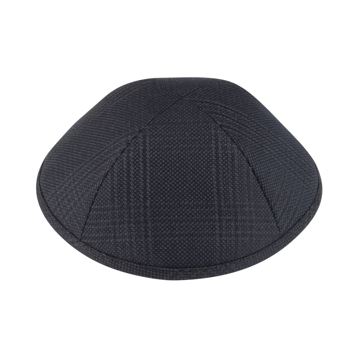 iKippah Black On Black Plaid