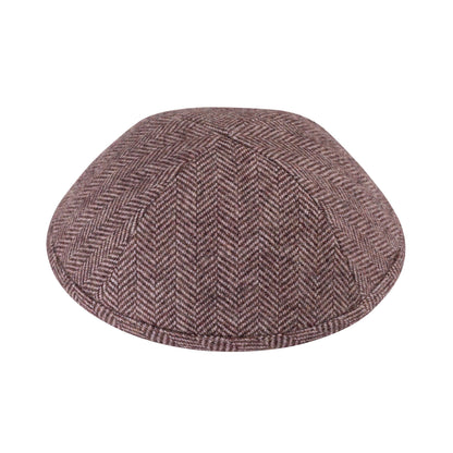 iKippah Maroon Herringbone