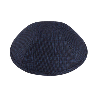 iKippah Blue & Black Plaid