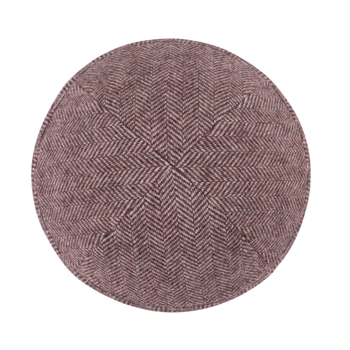 iKippah Maroon Herringbone