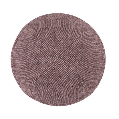 iKippah Maroon Herringbone
