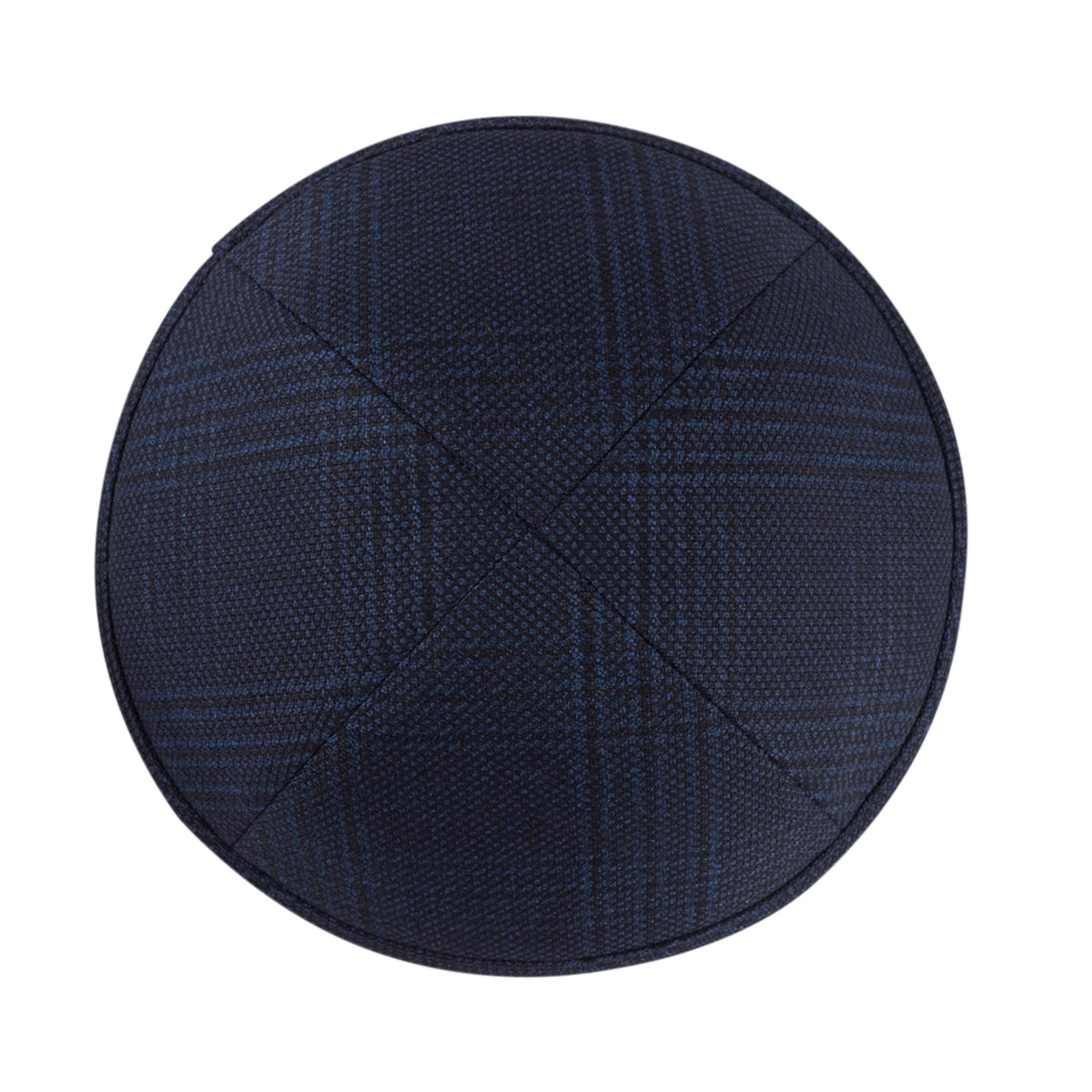 iKippah Blue & Black Plaid