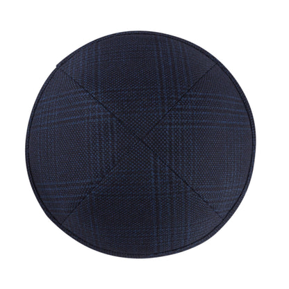 iKippah Blue & Black Plaid