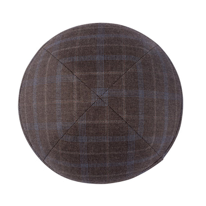 iKippah Gray Tones Plaid
