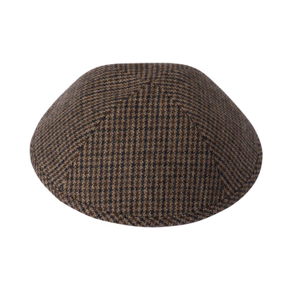 iKippah Brown Houndstooth