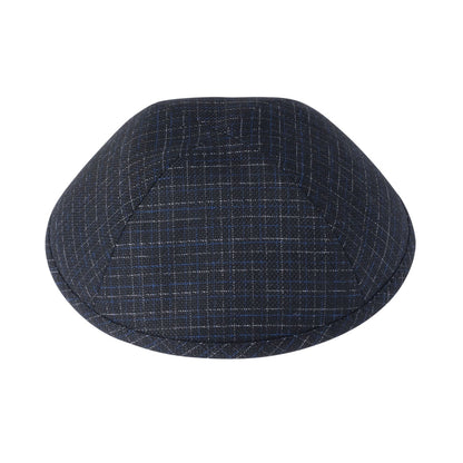 iKippah Black & Blue Etch