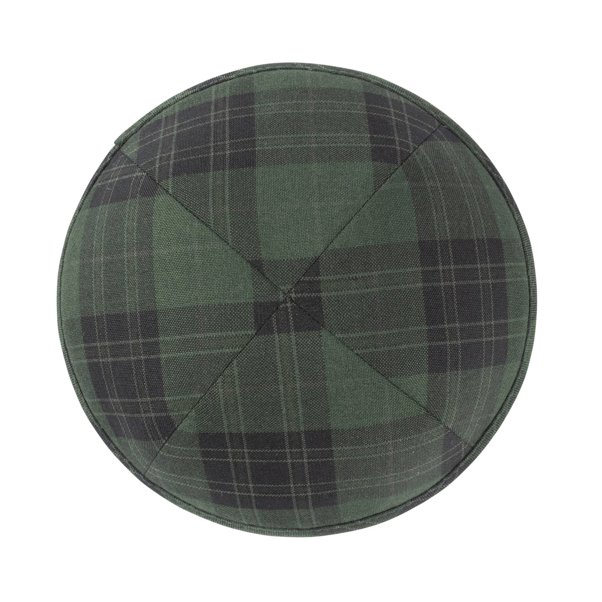 iKippah Green & Black Plaid