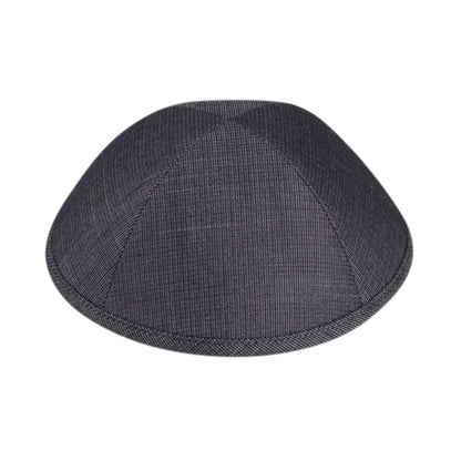 iKippah Black & Gray Interlaced Suiting