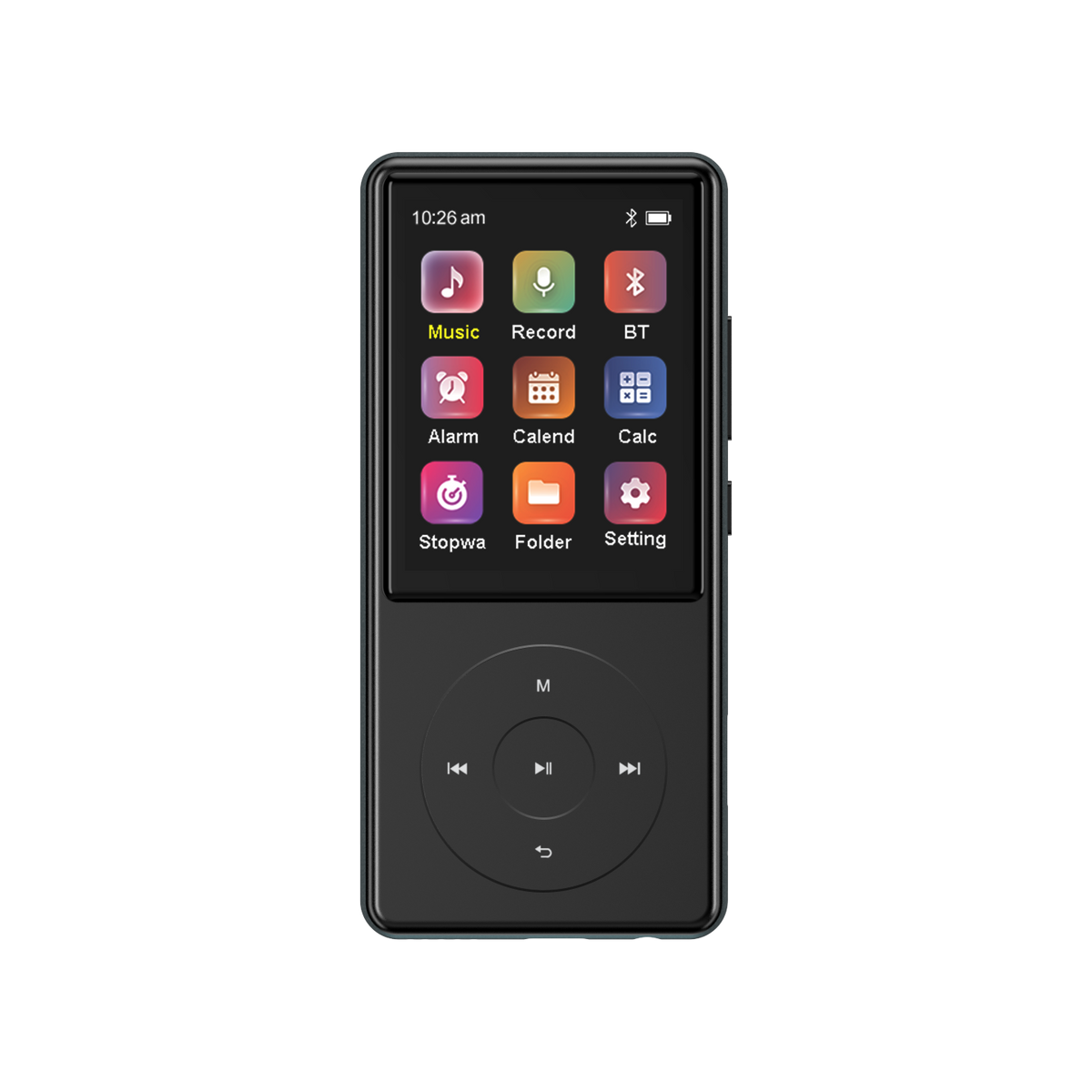 Green Touch SIX MP3 Player - Black