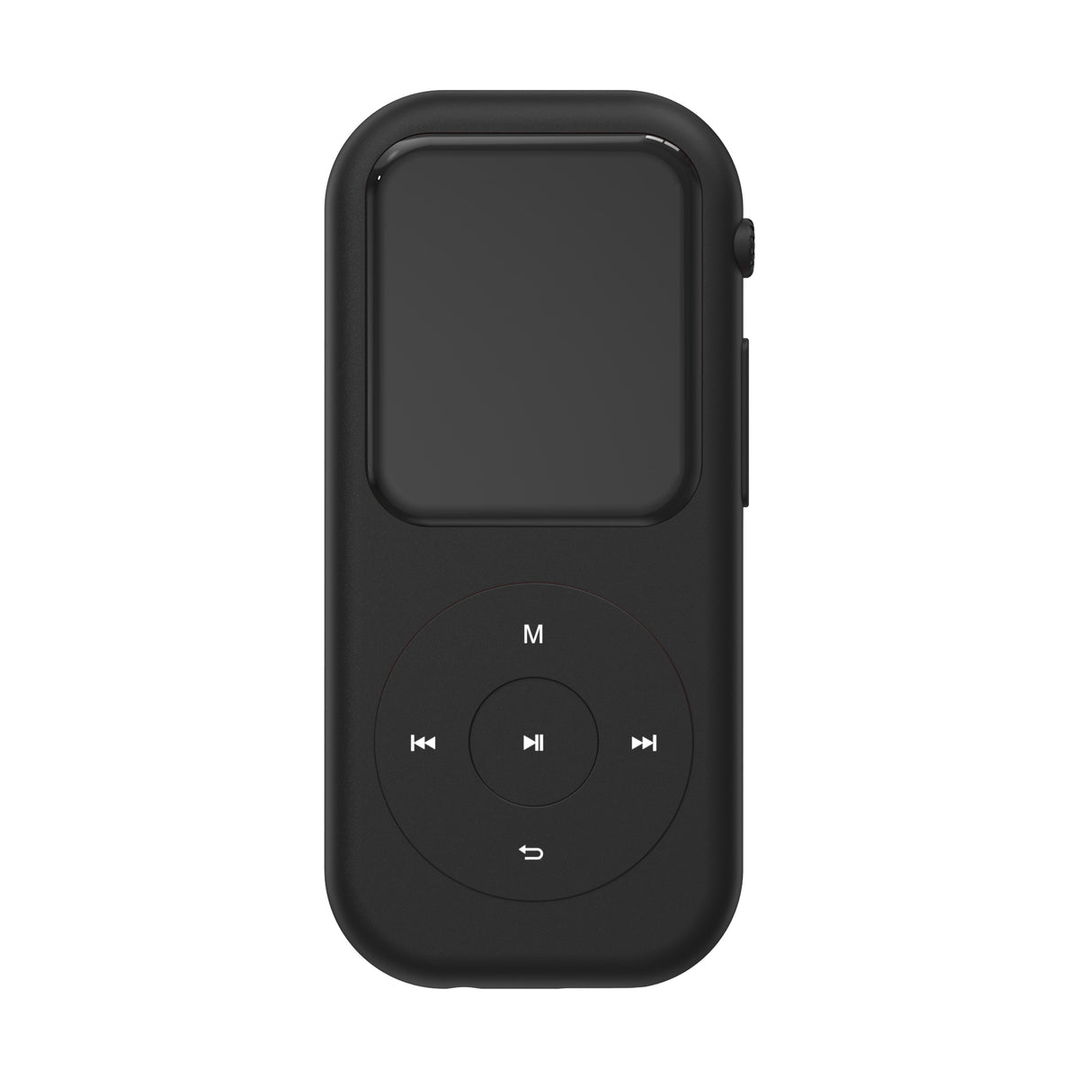 Green Touch X3 MP3 Player - Black - front