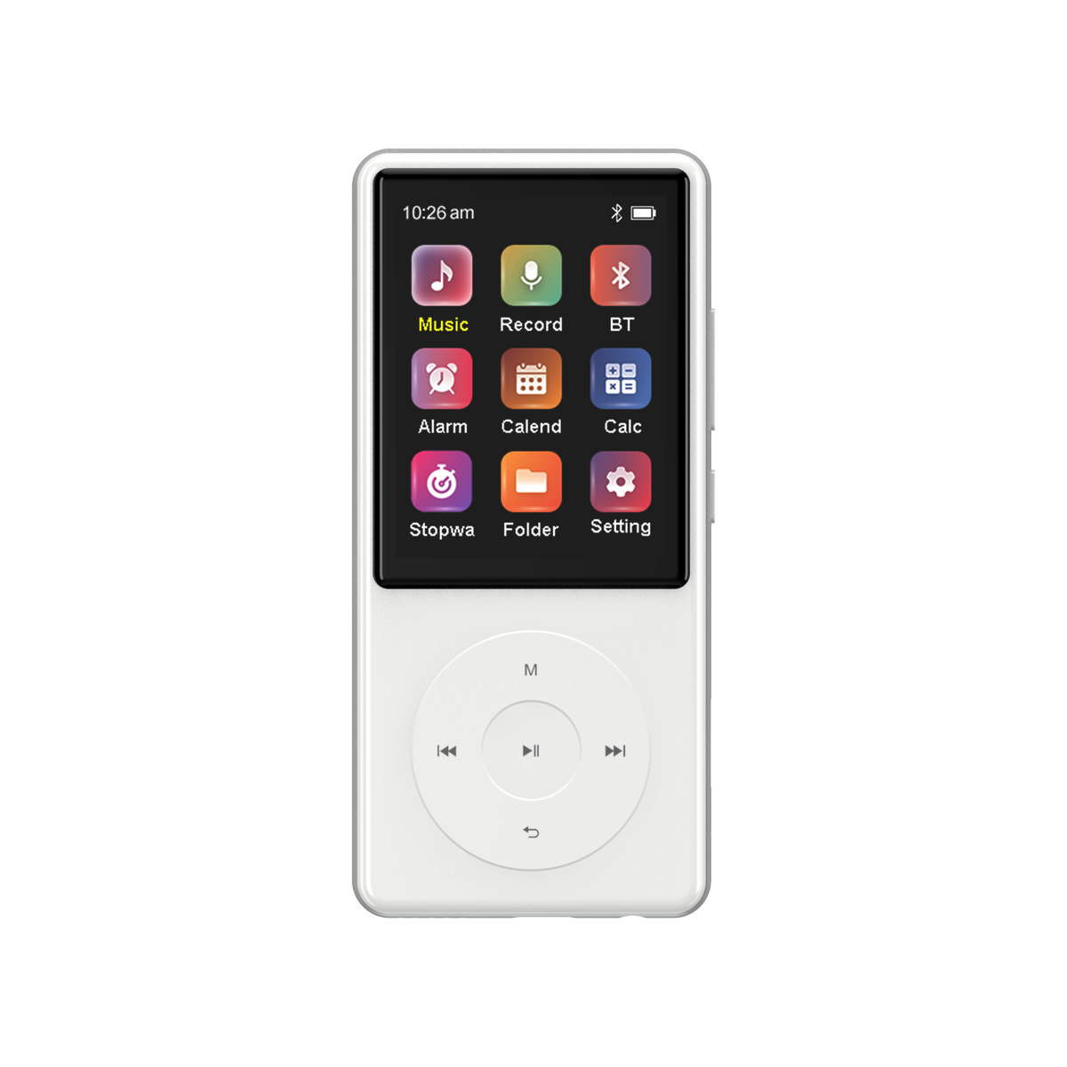 Green Touch SIX MP3 Player - White