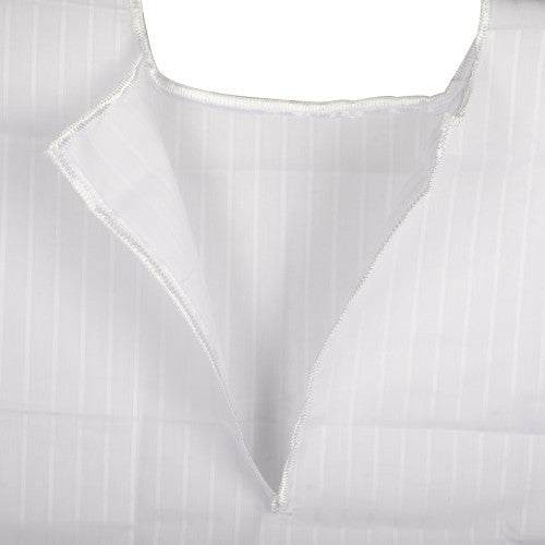 Malchut Polycotton Tzitzis – V-Neck, 2 Hole, Ashkenaz – Adult