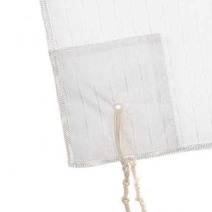 Tzitzis – Ashkenaz Poly-Cotton Kids | Round Neck | 1 Hole