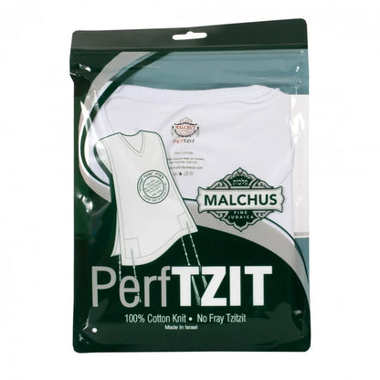 PerfTzit Children's Ashkenaz Undershirt Tzitzis | Round Neck | 100% Cotton