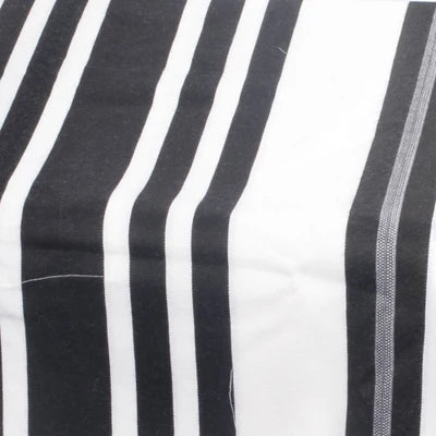 Talis - Lightweight  HaMefoar Weekdays | Pure Wool | Ashkenaz Black Stripe