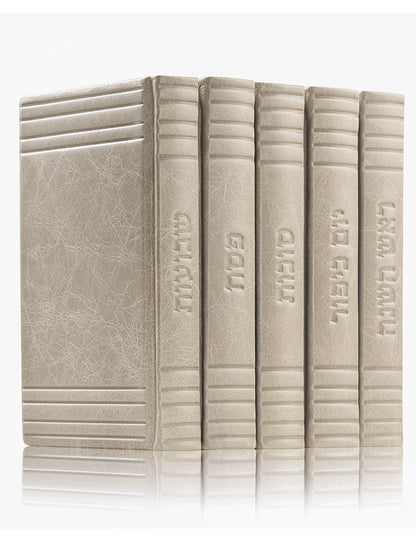 סט מחזורים כפתור ופרח Antique Lines - Taupe