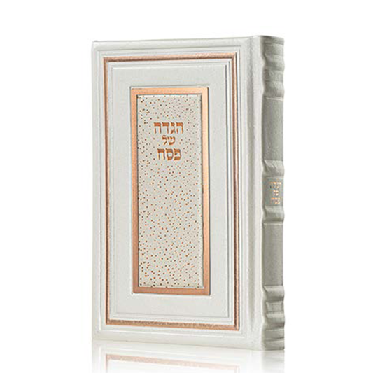 הגדה של פסח Antique White Modern [White Center]