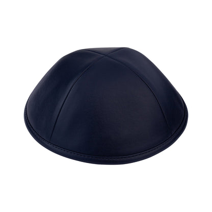 iKippah Navy Leather