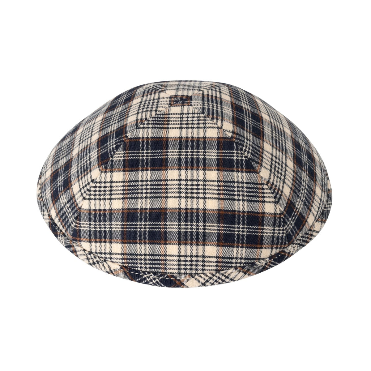 iKippah Navy & Cream Plaid