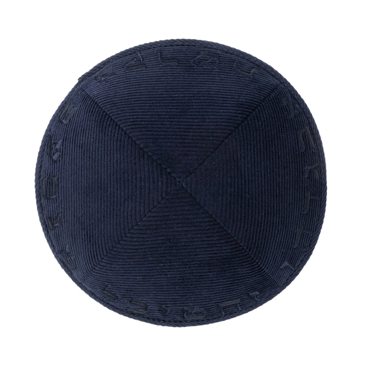 iKippah Corduroy W/ Aleph Bais