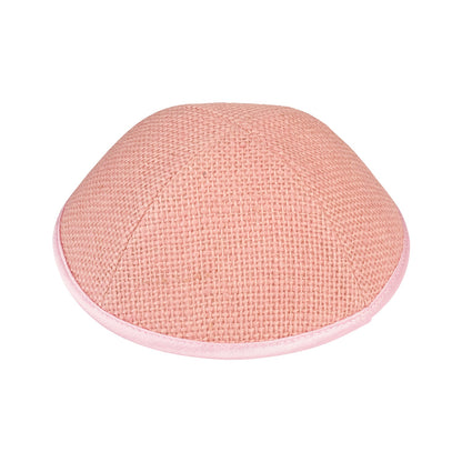 iKippah Baby Pink Burlap