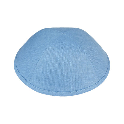 iKippah Sky Blue Linen