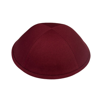 iKippah Burgundy Cotton
