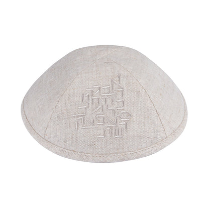 iKippah Stacked Aleph Bais