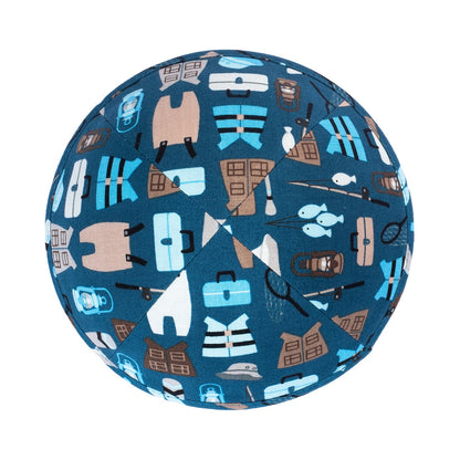 iKippah Gone Camping - Blue