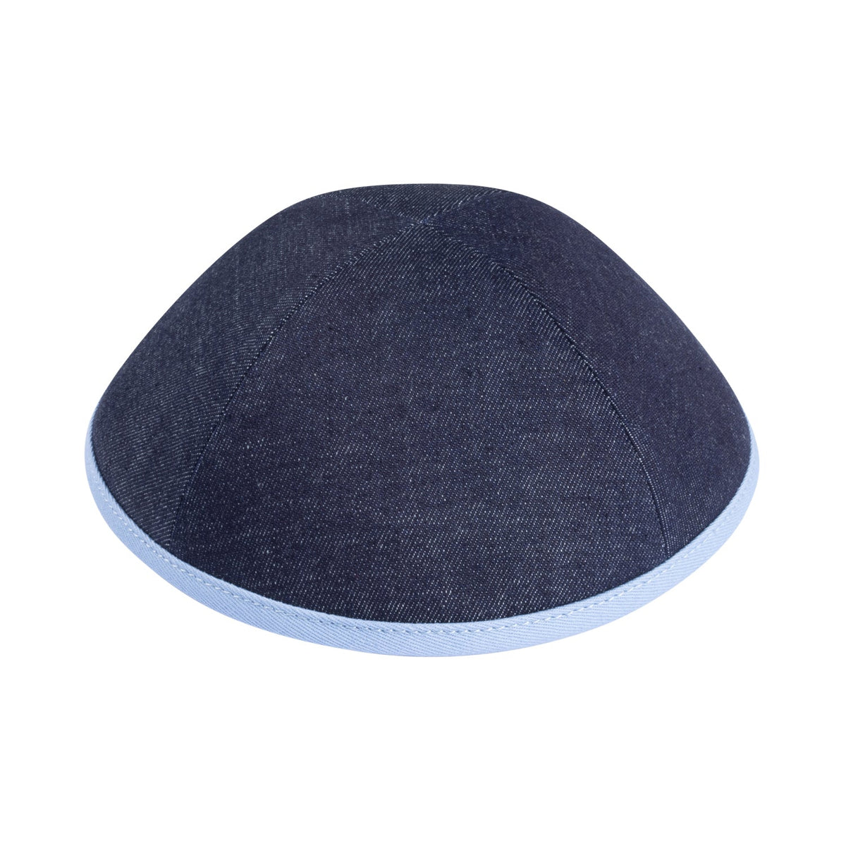 iKippah Navy Denim W/ Sky Blue Rim