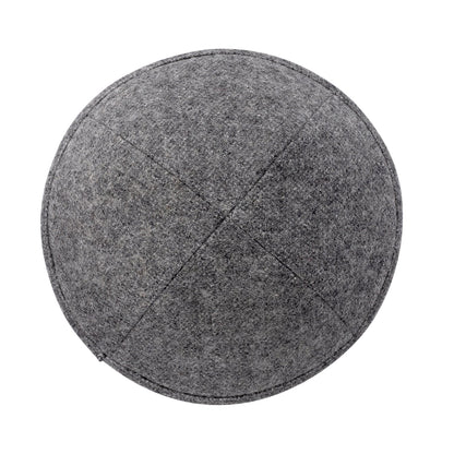 iKippah Mid Gray Wool