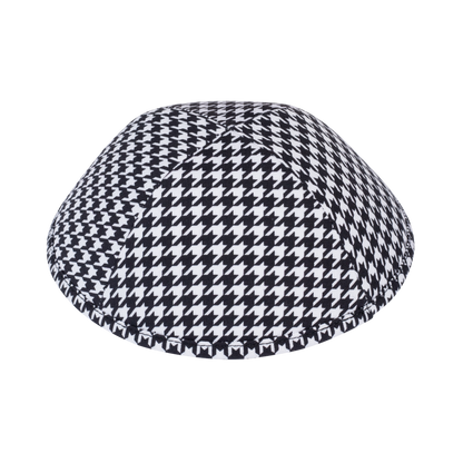 iKippah Black & White Houndstooth