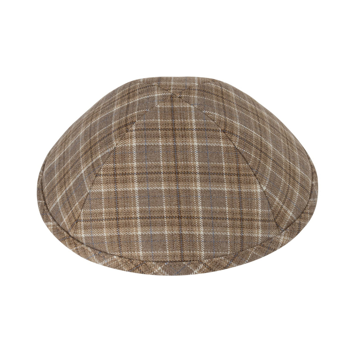 iKippah Brown Box Plaid