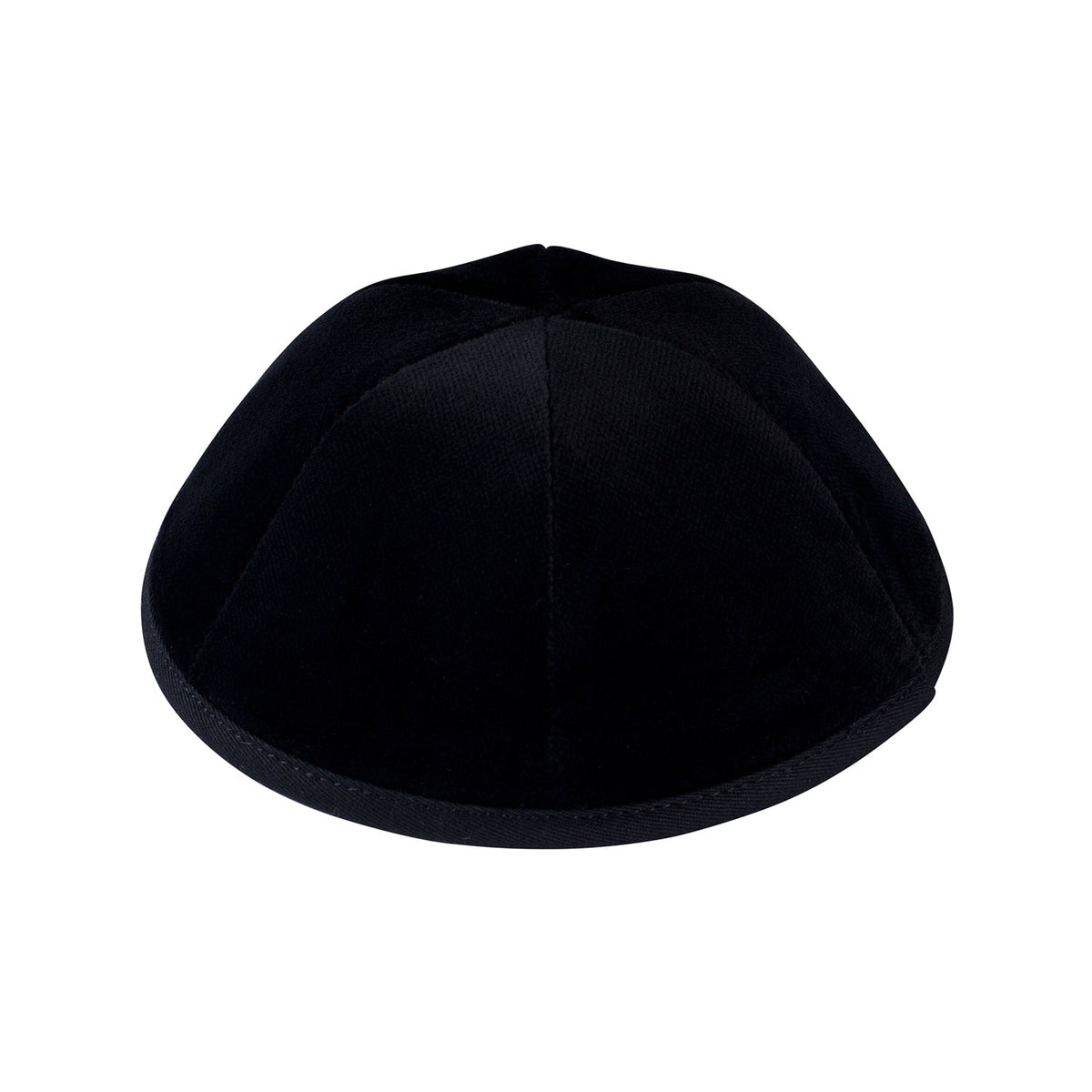 iKippah Black Velvet - 6 Panel