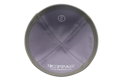 iKippah Light Gray Velvet