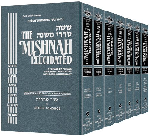 The Mishnah Elucidated - Seder Tohoros 7 Volume Set