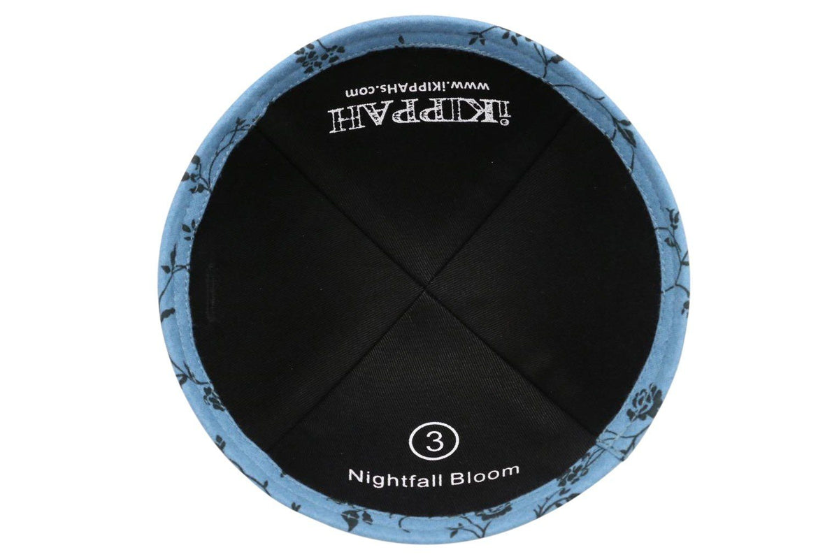 iKippah Nightfall Bloom - Blue